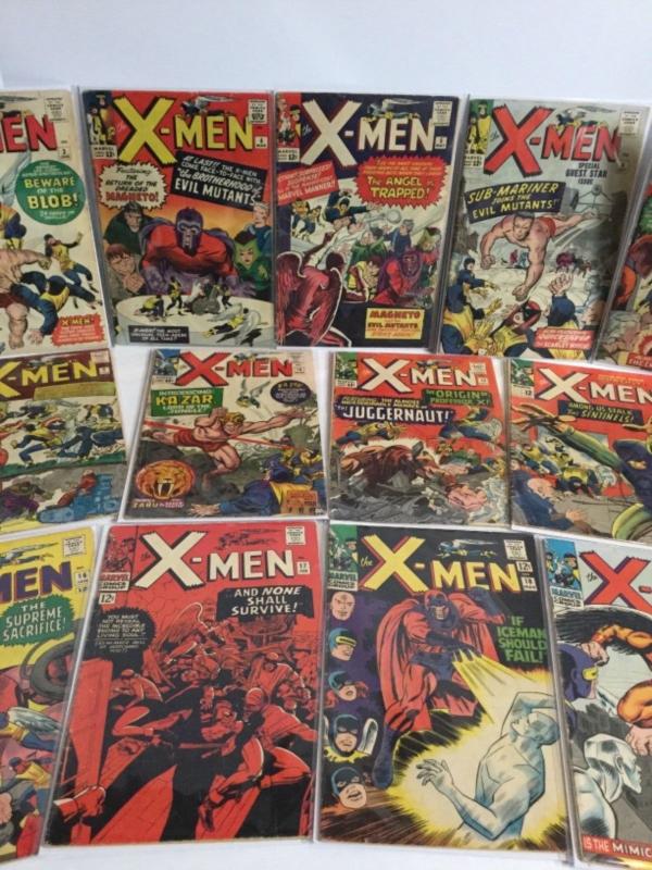 Uncanny X-men 1-600 Straight Unbroken Run 4 11 12 14 28 58 94 101 129 221 266