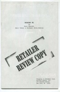 1996 Ninjak #1 Retailer Review Copy (Grade 9.2 OB) WH