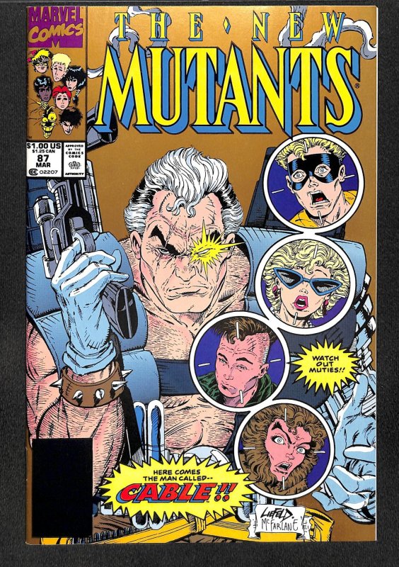 New Mutants #87 1st Cable! REPRINT