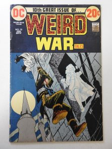 Weird War Tales #10 (1973) VG Condition moisture stain