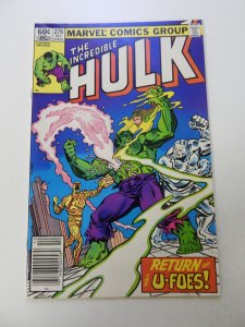 The Incredible Hulk #276 (1982) VF condition