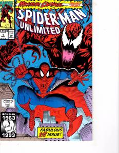 Lot Of 2 Marvel Comics Spider-Man Unlimited #1 and HellStorm Prince #1  JB4