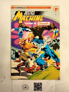 Justice Machine #1 VF-NM Comico Comic Book 22 TJ71