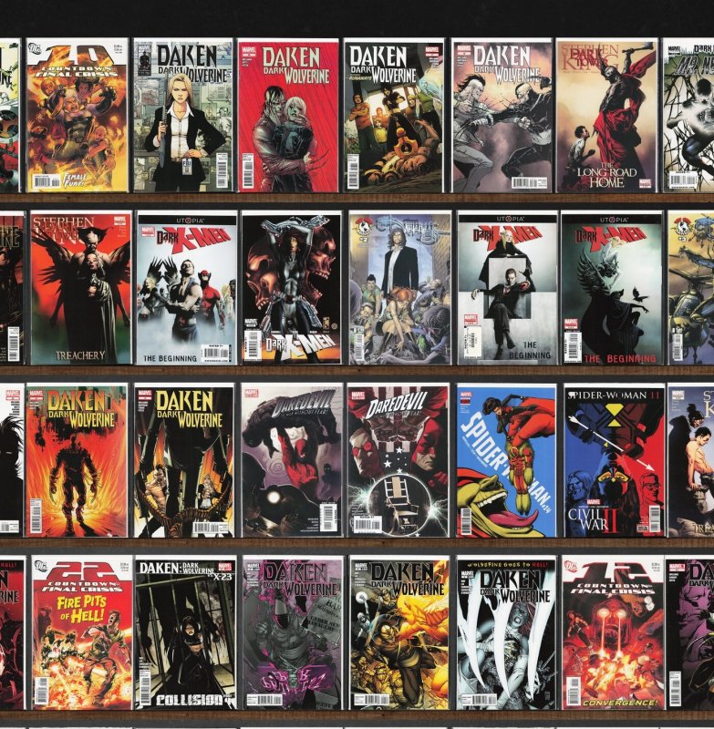 Huge Lot 150+ Comics with Daredevil, Countdown, Daken: Dark Wolverine & More!