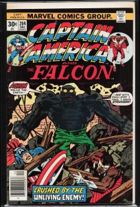 Captain America #204 (1976) Captain America and the Falcon