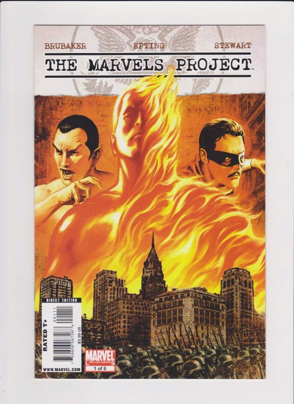 Marvel! The Marvels Project! Issue 1!