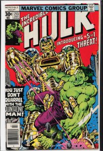 The Incredible Hulk #213 (1977) Hulk