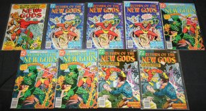 DC Bronze Age NEW GODS 23pc Count Mid Grade Comic Lot FN-VF Orion