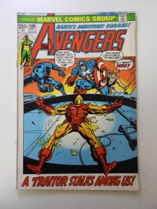The Avengers #106 (1972) FN/VF condition overspray