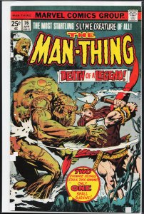 Man-Thing #16 (1975) Man-Thing