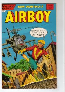 Eclipse Comics! Airboy #34! 