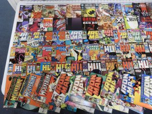 Huge Lot 230+ Comics W/ Hulk, Iron Man, Spider-Man, +More! Avg VF- Condition!