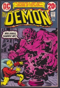 Demon #10 7.0 FN/VF DC Comic - Jul 1973 Jack Kirby