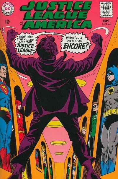 Justice League of America (1960 series) #65, Fine- (Stock photo)