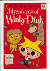 Adventures of Winky Dink #75 1957-Pines-baseb on TV cartoon series-one shot-M...