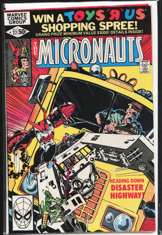 Micronauts #22 (1980) Micronauts / Enigma Force