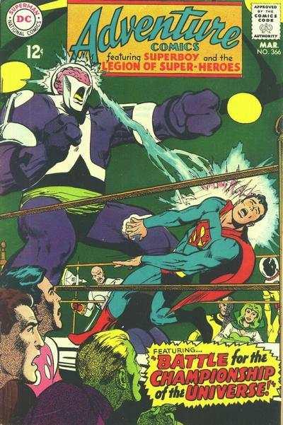 Adventure Comics (1938 series) #366, Fine- (Stock photo)