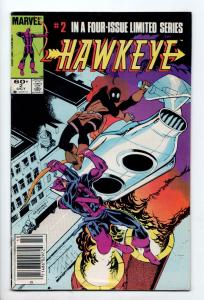 Hawkeye #2 - Point Blank! (Marvel, 1983) - VG/FN