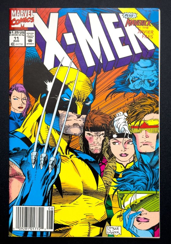 X-Men #11 (1992) -  Iconic Jim Lee Art - NM