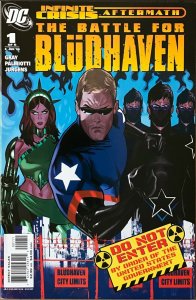 CRISIS AFTERMATH BATTLE FOR BLUDHAVEN Comic 1 — 2006 DC Comics VF+ Condition 