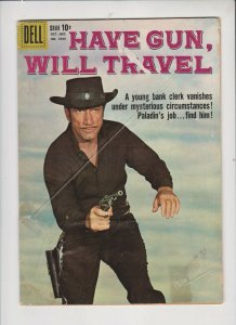 HAVE GUN WILL TRAVEL  #1044 1959 DELL  / LOW GRADE