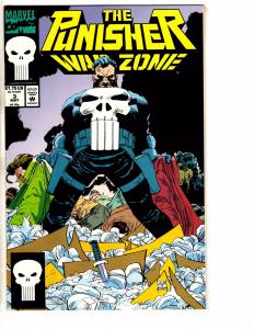 6 Punisher Marvel Comic Books # 1 2 3 4 + Summer Special 1 & Armory # 2 J256