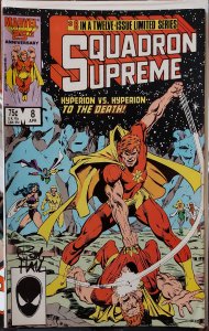 Squadron Supreme #8 (1986) NM- signed by Bob Hall at Imagicon 2021