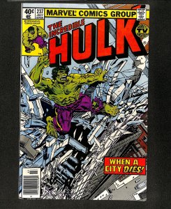 Incredible Hulk (1962) #237 Newsstand Variant Machine Man Appearance!