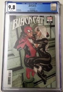 Black Cat #1 CGC 9.8 WP Dodson Hidden Gem Variant 1:100 FREE SHIPPING