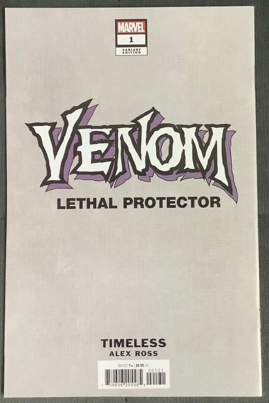 Venom: Lethal Protector ll #1 Ross Timeless Venom Virgin Var (2023, Marvel NM/MT