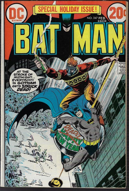 Batman #247 (DC, 1974) FN/VF