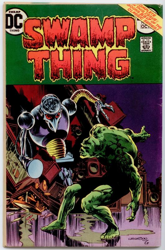 DC Special Series #17 - Original Swamp Thing Saga  FN 6.0  Wrightson cover