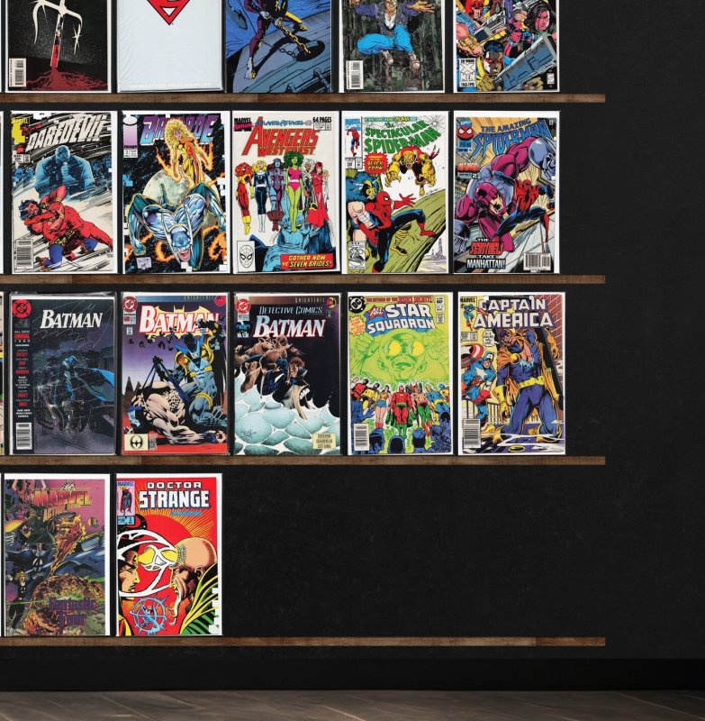 Huge Lot 130+ Comics with The Spectacular Spider-Man, Captain America & More!