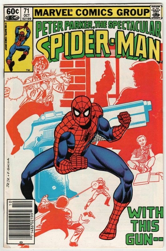 Spectacular Spider-Man #71 (Marvel, 1982) VG