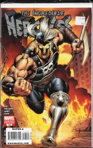 Incredible Hercules #124 Variant Cover (2009) Hercules