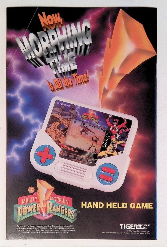 Mighty Morphin Power Rangers (Sabans) #4 (March 1995, Hamiliton) 7.5 VF-