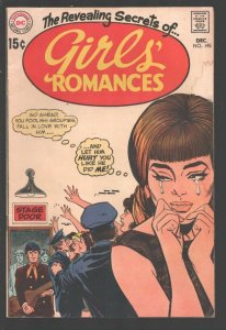 Girls' Romances #145 1969-DC-Groupies & rock star cover-Heartaches-fashions-t...