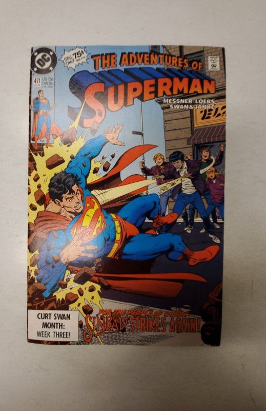 Adventures of Superman #471 (1990) NM DC Comic Book J719