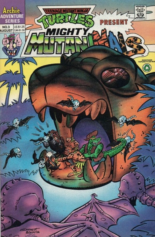 Mighty Mutanimals #3 FN ; Archie | TMNT Presents