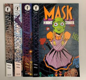 Mask The Hunt For Green October #1-4 Set (Dark Horse 1995) Evan Dorkin (8.0+) 