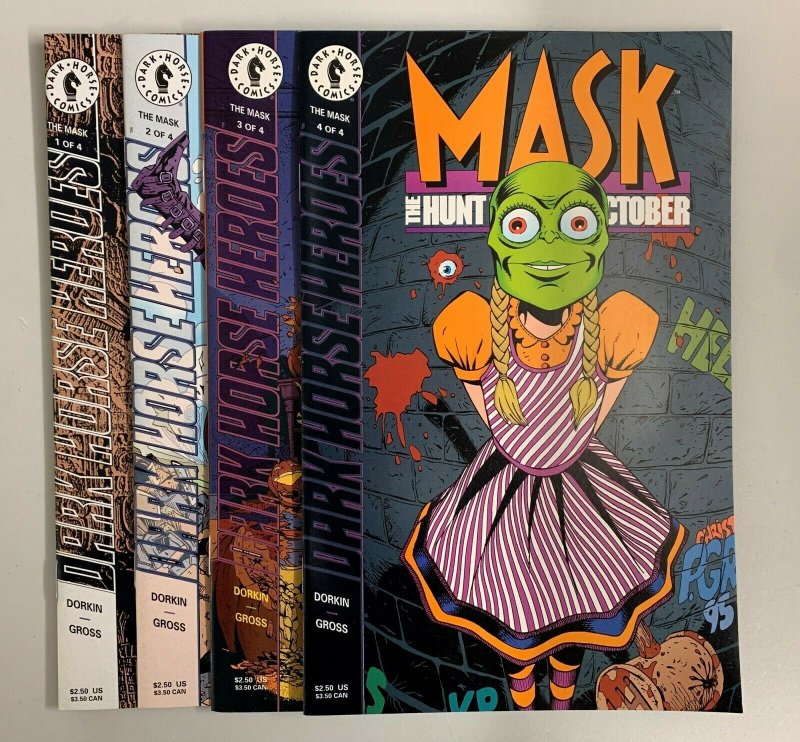 Mask The Hunt For Green October #1-4 Set (Dark Horse 1995) Evan Dorkin (8.0+) 