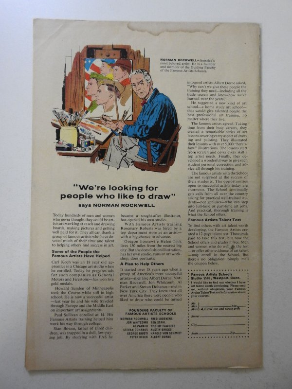 Fantastic Four #69 (1967) VG Condition moisture stain