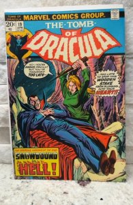 The Tomb of Dracula Comic Book #19 Marvel Comics 1974