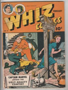 Whiz Comics #51 (Feb-44) FN/VF High-Grade Captain Marvel, Billy Batson
