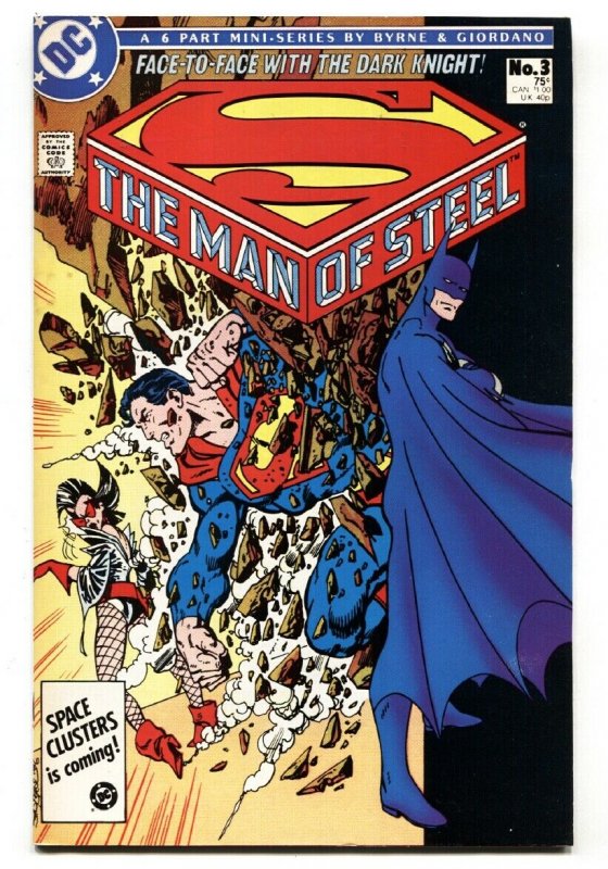 MAN OF STEEL #3-First appearance of MAGPIE-DC comic book 1986