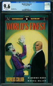 World's Finest #2 (1990) CGC 9.6 NM+