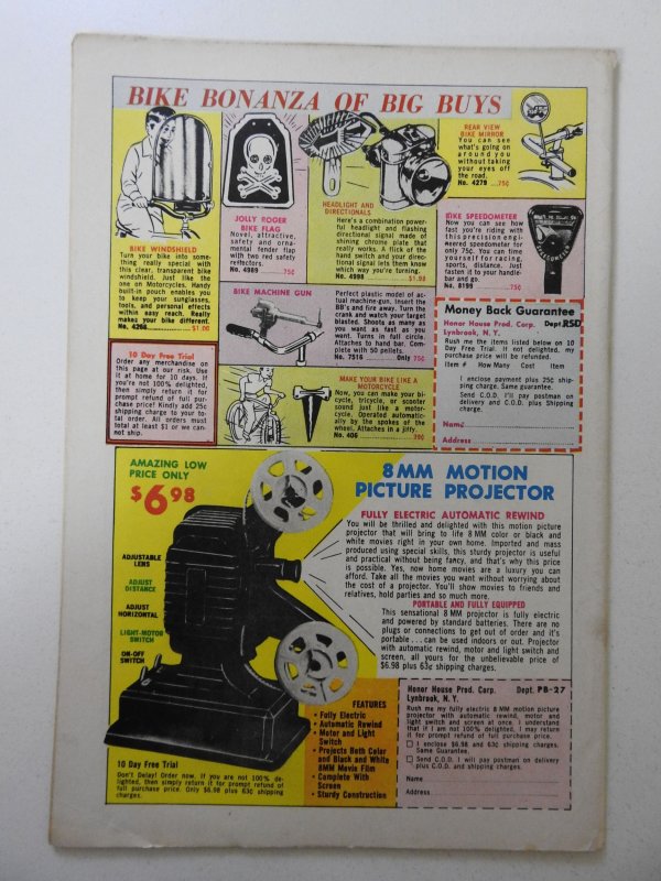 Green Lantern #13 (1962) VG+ Condition moisture stain, stamp fc