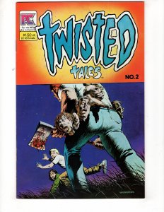 Twisted Tales #2 (1983)  Berni Wrightson Cover PACIFIC COMICS HORROR / ID#425-B