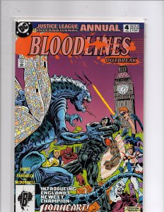 DC Comics Justice League International Annual #4 Metamorpho 1st app Lionheart