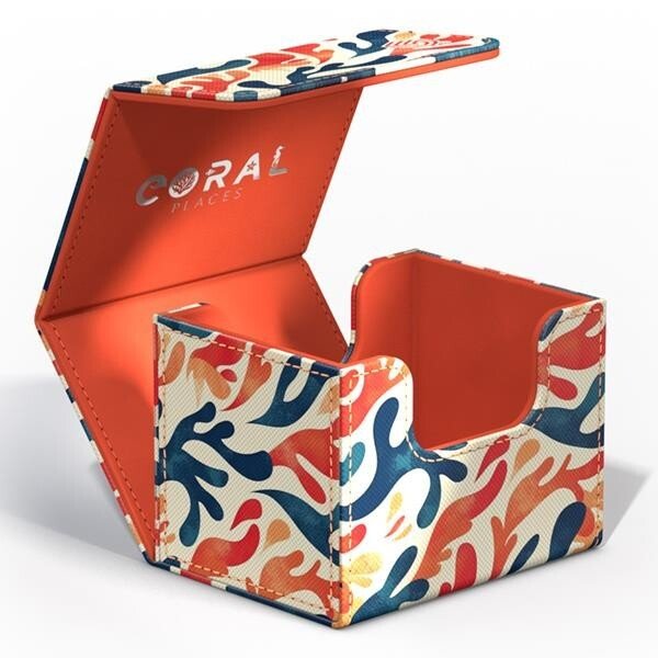 Deck Case Sidewinder 100+ Standard Coral Places Mellow Sea Ultimate Guard